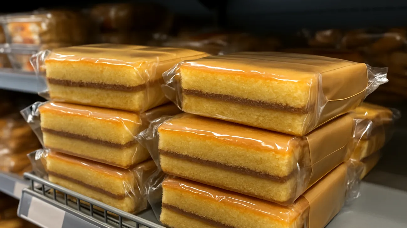 Gâteaux emballés"