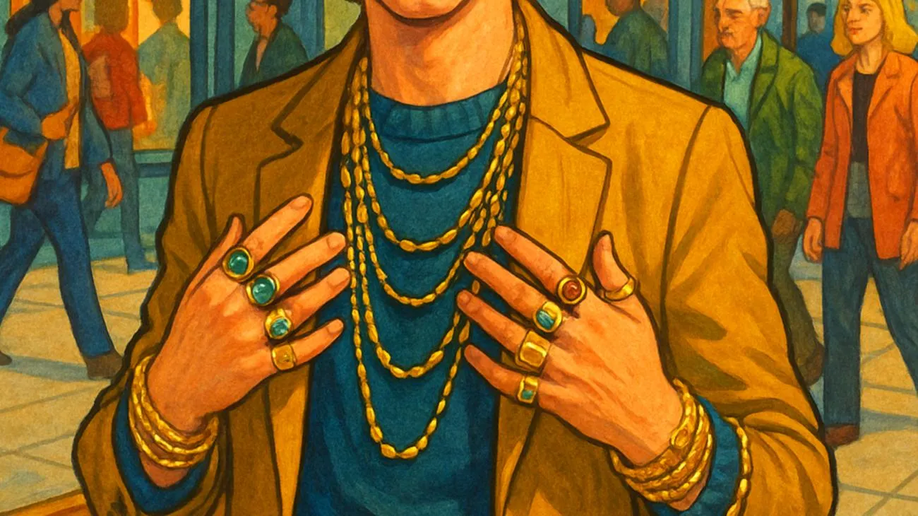 Que signifie porter de nombreux bijoux en même temps, selon la psychologie ? 2025-07-24T08:05:31.195Z"