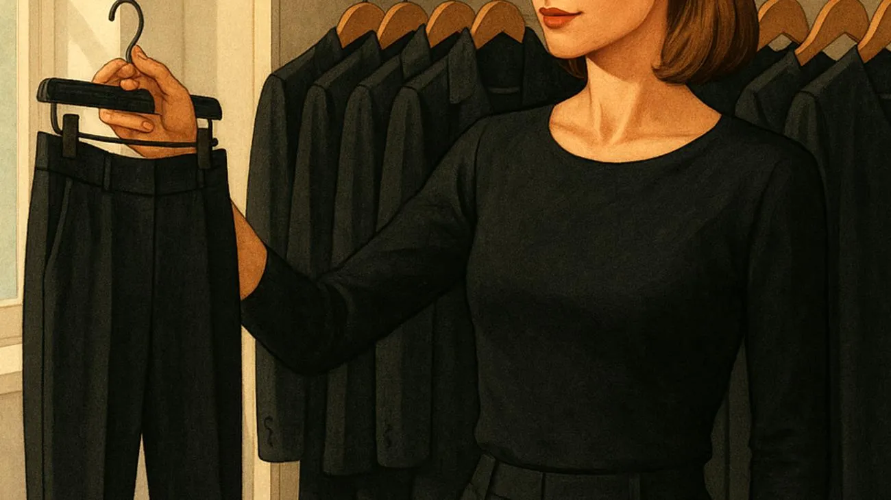 Que signifie porter uniquement des vêtements noirs, selon la psychologie ? 2025-07-26T13:45:07.148Z"