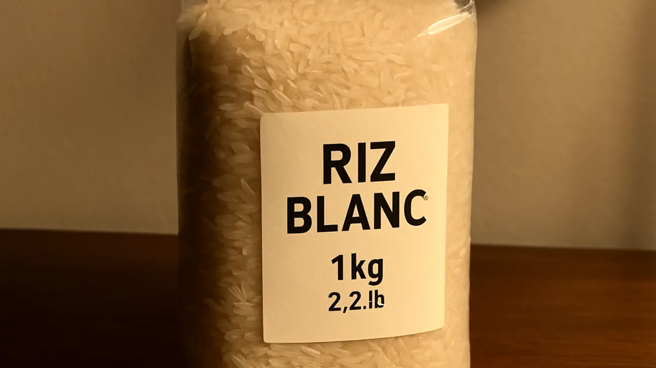 Riz blanc"