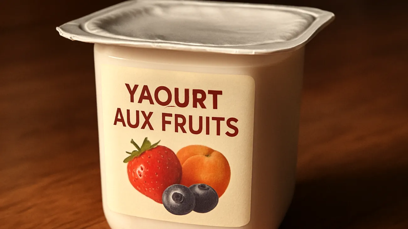 Yaourt aux fruits"